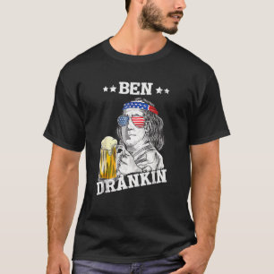 4th Of July Ben Drankin  American T-Shirt