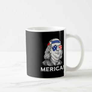 4th Of July Ben Franklin Merica USA Boys Girls Kid Coffee Mug
