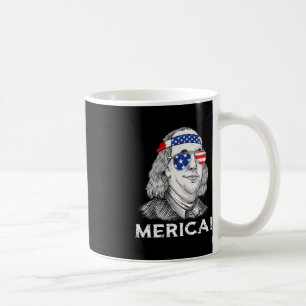 4th Of July Ben Franklin Merica USA Boys Girls Kid Coffee Mug