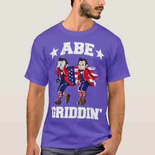 4th of July Benjamin Franklin Griddy Ben Griddin  T-Shirt