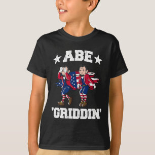 4th Of July Benjamin Franklin Griddy Ben Griddin T-Shirt