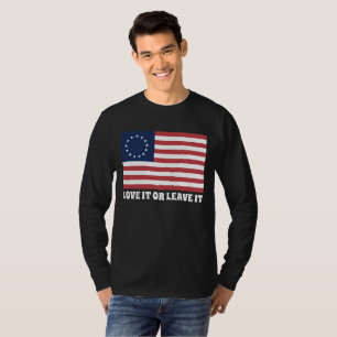 4TH OF JULY BETSY ROSS FLAG PATRIOT T-SHIRTS