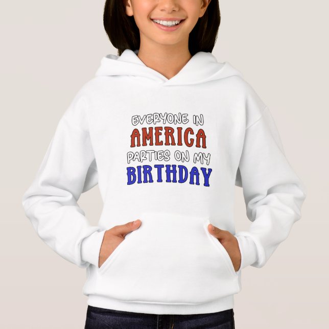 4th of July Birthday Funny   (Front)