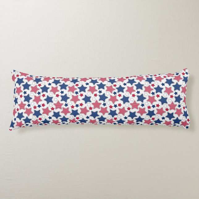 4th Of July Body Pillow (Front)