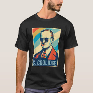 4th Of July Calvin Coolidge President Retro Patrio T-Shirt
