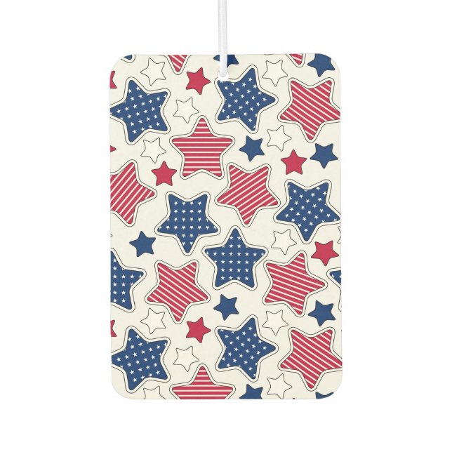 4th Of July Car Freshener (Front)
