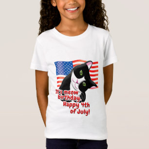 4th of July Cat T-Shirt