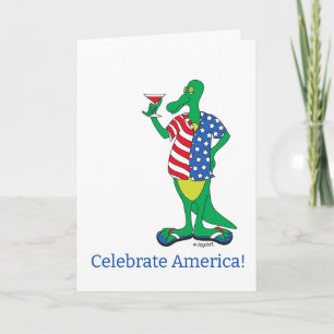 4th of July Celebrate Greeting Card