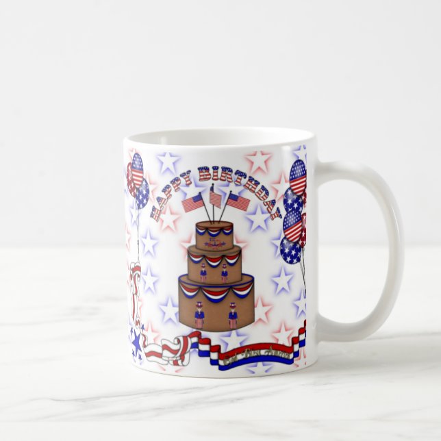 4th of July Celebration Coffee Mug (Right)