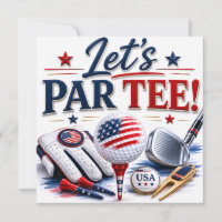 4th of July Celebration for Golfer