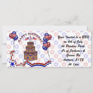 4th of July Celebration Invitation