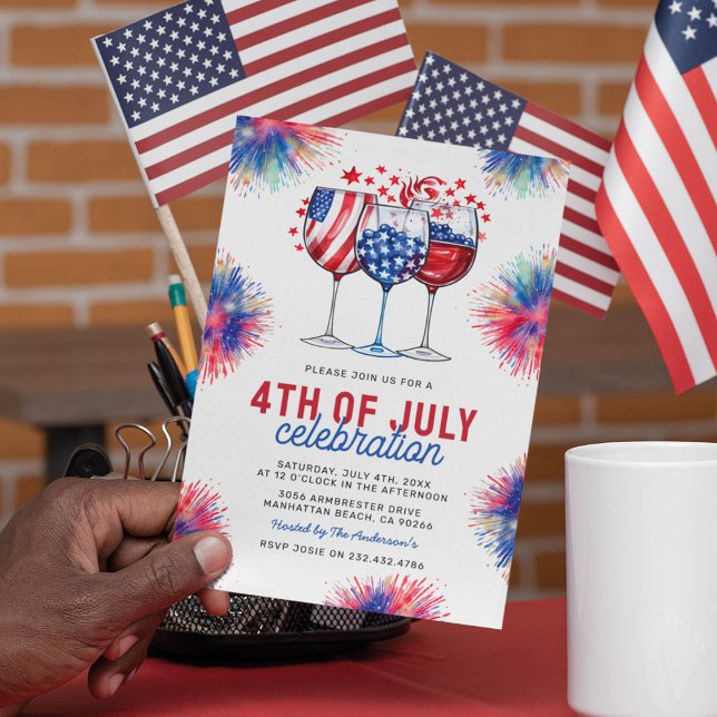 4th of July Celebration Party Invitation (Creator Uploaded)