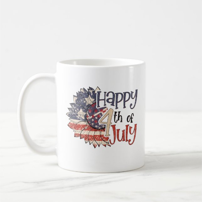 4th of July Coffee Mug (Left)
