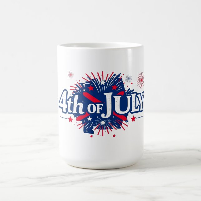 4TH OF JULY  COFFEE MUG (Center)