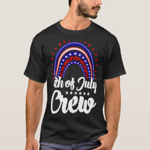 4Th Of July Crew Federal Independence American Rai T-Shirt