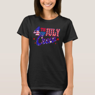 4th Of July Crew Matching Family Outfits Men Women T-Shirt