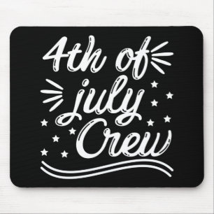 4th Of July Crew Mouse Mat
