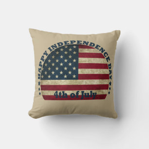 4th of july cushion