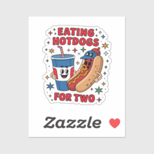 4th Of July Cute Hotdogs