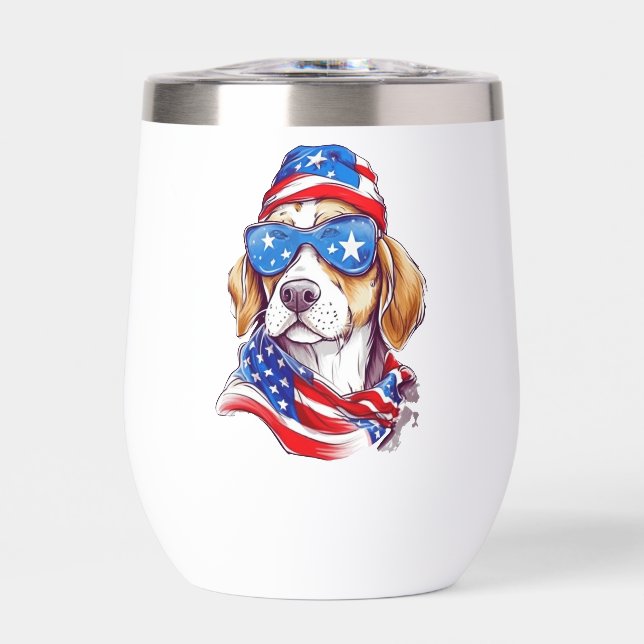 4th Of July Dog Sublimation-66361 (Front)