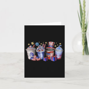 4th Of July Drink Funny Gifts For Kids Card