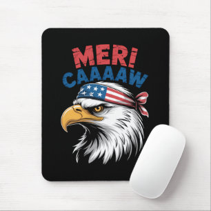 4th Of July Eagle Freedom Patriotic Mouse Mat