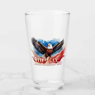 4th of July Eagle – Patriotic Art Design Glass