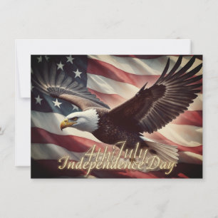 4th of July Eagle with American Flag