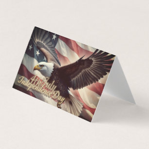 4th of July Eagle with American Flag