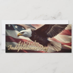 4th of July Eagle with American Flag