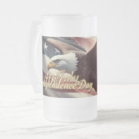 4th of July Eagle with American Flag