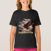 4th of July Eagle with American Flag
