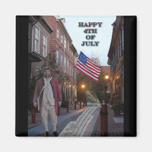 4th of July Elfreth's Alley Magnet