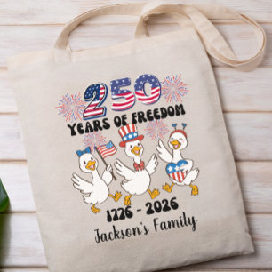 4th of july family matching us 250th Birthday  Tote Bag