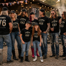 4th Of July Family Photos Born To Ride Customise