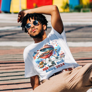 4th of July Family Reunion Bakyard BBq Party T-Shirt