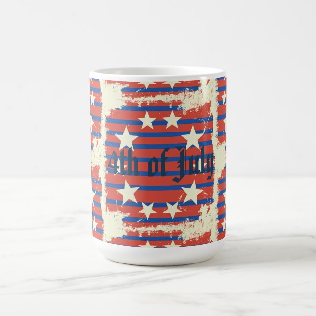 4th of July, Federal holiday gift Coffee Mug (Center)