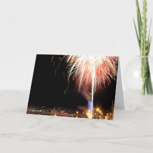 4th of July Fireworks Card