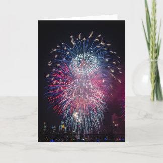 4th of July Fireworks Card