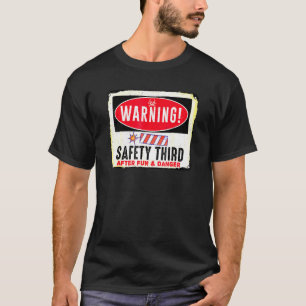 4th Of July Fireworks Firecrackers Safety Third T-Shirt