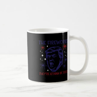 4th Of July Fireworks Yuge Funny Patriot Men Women Coffee Mug