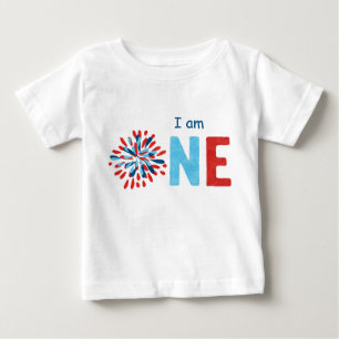 4th of July First Birthday Baby T-Shirt