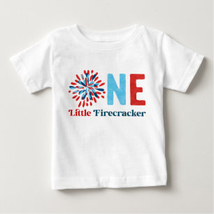 4th of July First Birthday Baby T-Shirt