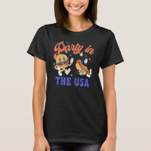 4th Of July For Hotdog Party In The Usa T-Shirt