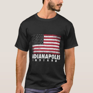 4Th Of July For Men Women Indianapolis Indiana Ame T-Shirt