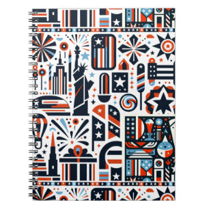 4th of July Generative Pattern Notebook