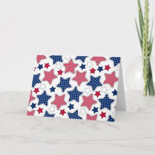 4th Of July Greeting Card (Blank)