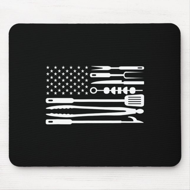 4th Of July Grilling  Mouse Mat (Front)
