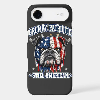 4th Of July Grumpy Patriotic Bulldog Cases