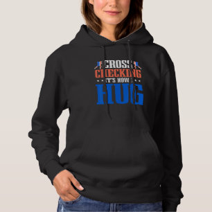 4th Of July Hockey Player American Flag Patriotic  Hoodie